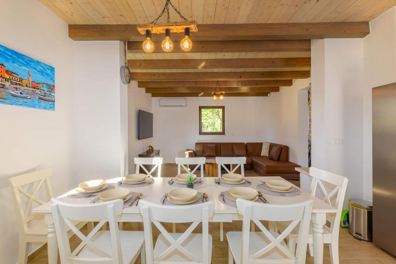 Villa David - Luxurious Secluded Villa With A Heated Pool Butkovići Eksteriør billede